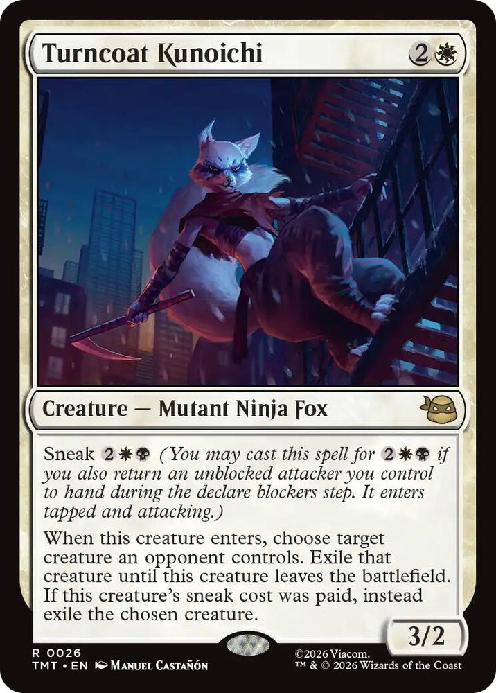 Image for Turncoat Kunoichi (26) (TMT) - Magic: The Gathering
