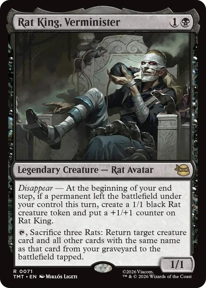 Image for Rat King, Verminister (71) - Magic: The Gathering