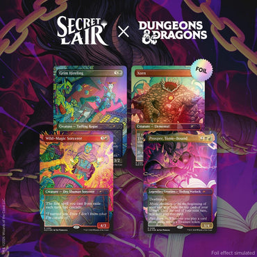 Image for Secret Lair Drop: Secret Lair x Dungeons & Dragons: Shadow’s Over Baldur’s Gate - Foil Edition - Magic: The Gathering