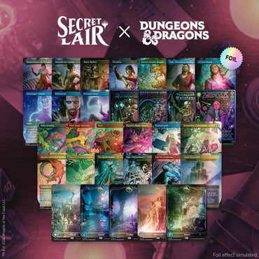 Image for Secret Lair Drop: Roll for Initiative Superdrop: The Chromatic Dragon’s Hoard Foil Bundle - Magic: The Gathering