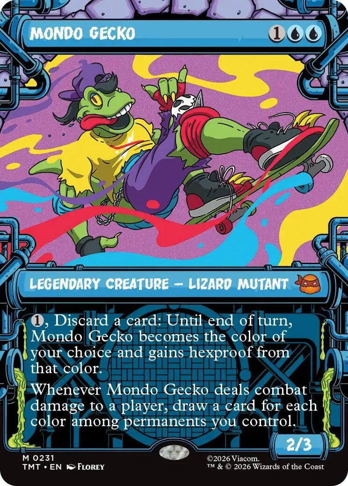 Image for Mondo Gecko (Showcase) (231) (TMT) - Magic: The Gathering