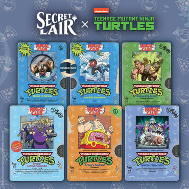 Image for Secret Lair Drop: Secret Lair x Teenage Mutant Ninja Turtles: VHS Villains - Non-Foil Edition - Magic: The Gathering