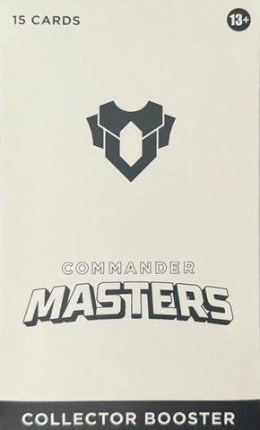 Image for Commander Masters - Collector Booster Pack (Minimal Packaging) - Magic: The Gathering