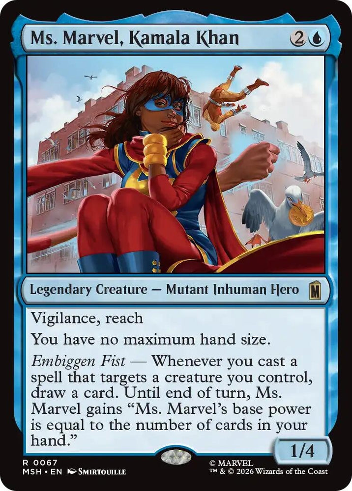 Image for Ms. Marvel, Kamala Khan (67) (MSH) - Magic: The Gathering