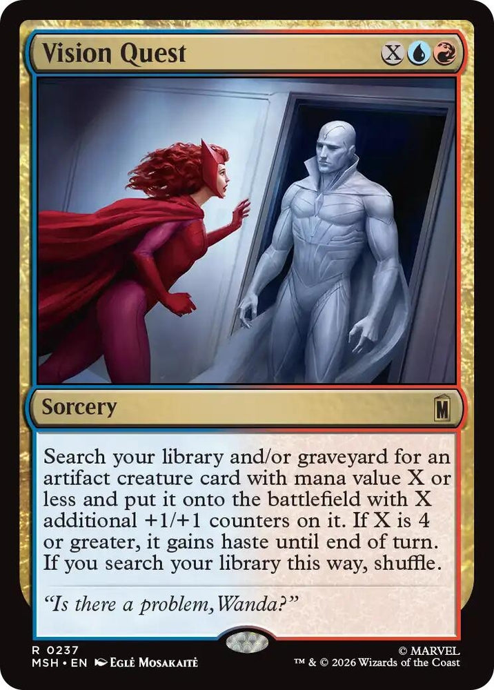 Image for Vision Quest (237) (MSH) - Magic: The Gathering