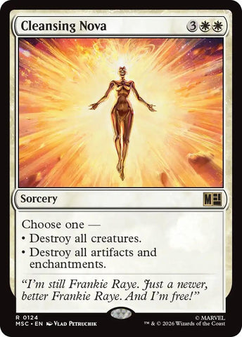 Image for Cleansing Nova (Surge Foil) (124) (MSC) - Magic: The Gathering
