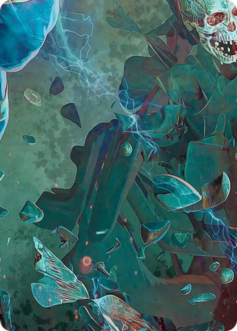 Image for Thanos, the Mad Titan Art Card (6/9) (6) (AAMSH) - Magic: The Gathering