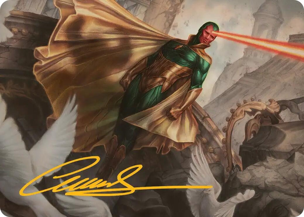 Image for The Vision Art Card (Gold-Stamped Signature) (15) (AAMSH) - Magic: The Gathering