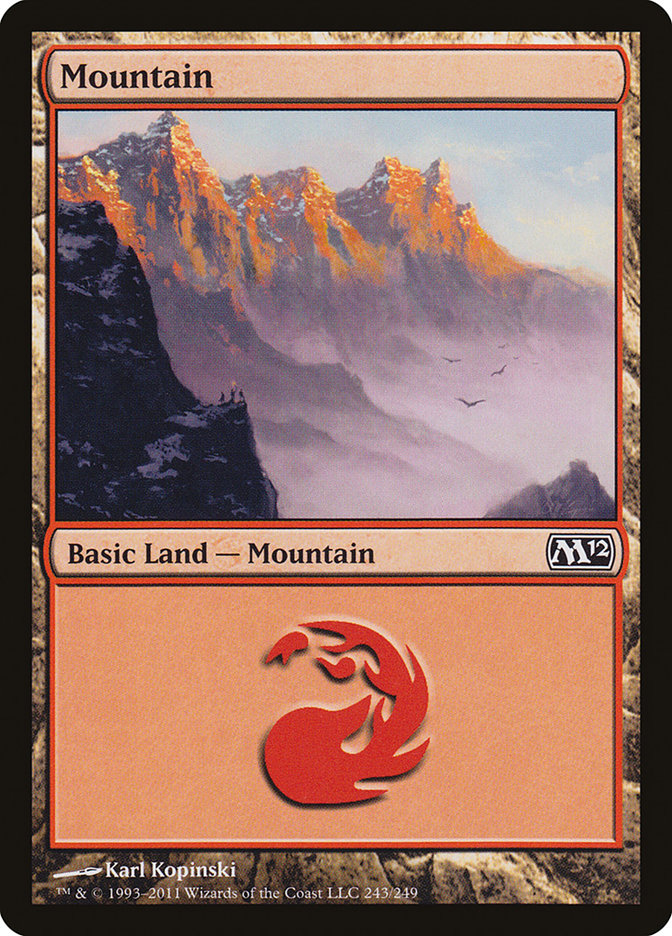 Mountain (#243) [Magic 2012]