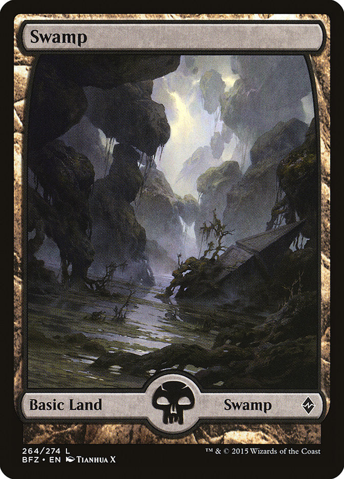 Swamp (#264) [Battle for Zendikar]