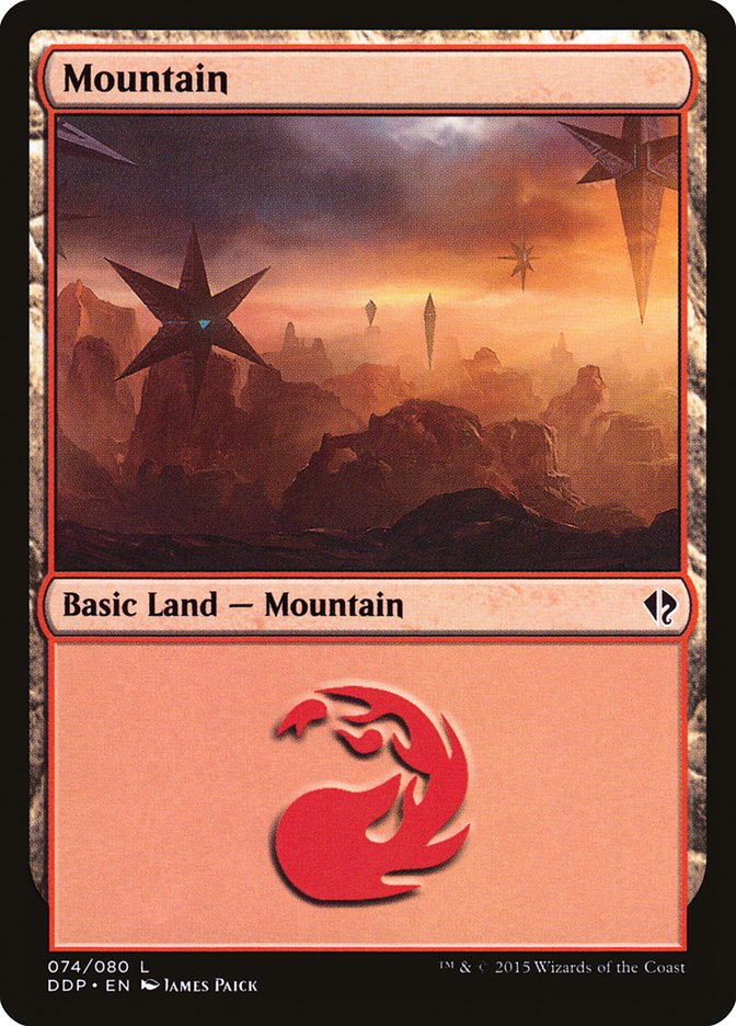 Mountain (#74) [Duel Decks: Zendikar vs. Eldrazi]