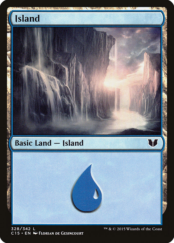 Island (#328) [Commander 2015]