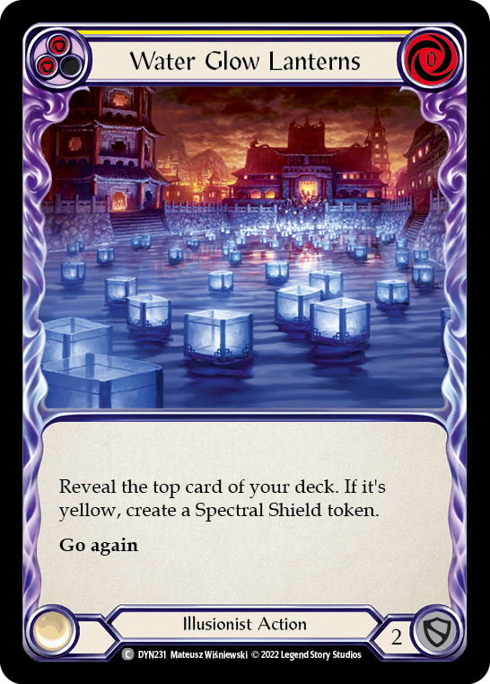 Water Glow Lanterns [DYN231] (Dynasty)  Rainbow Foil