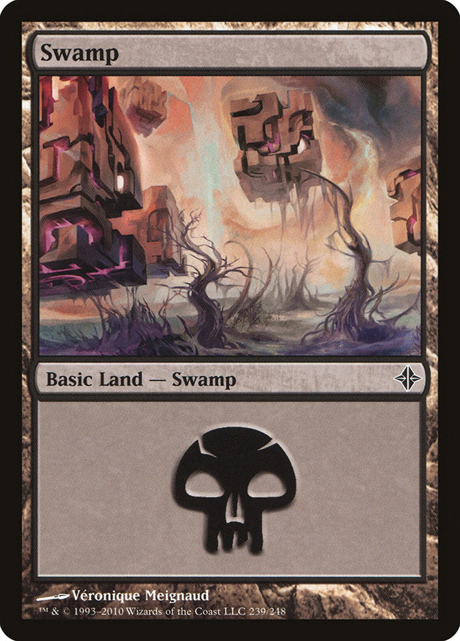 Swamp (#239) [Rise of the Eldrazi]