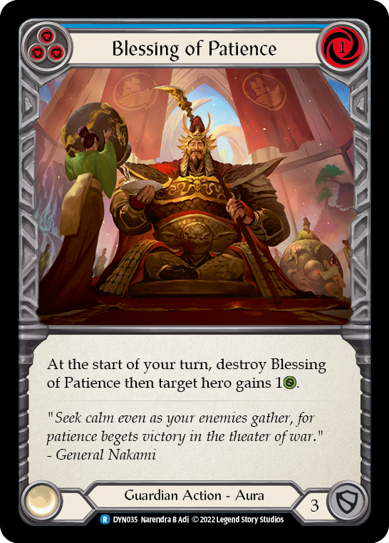 Blessing of Patience [DYN035] (Dynasty)
