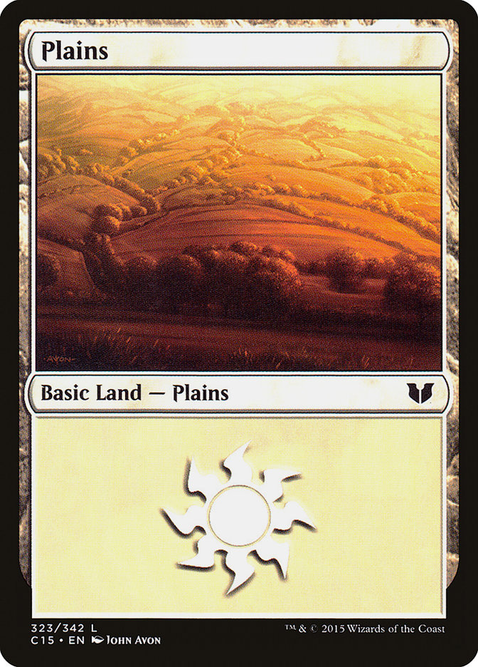 Plains (#323) [Commander 2015]