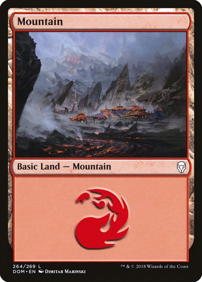 Mountain (#264) [Dominaria]