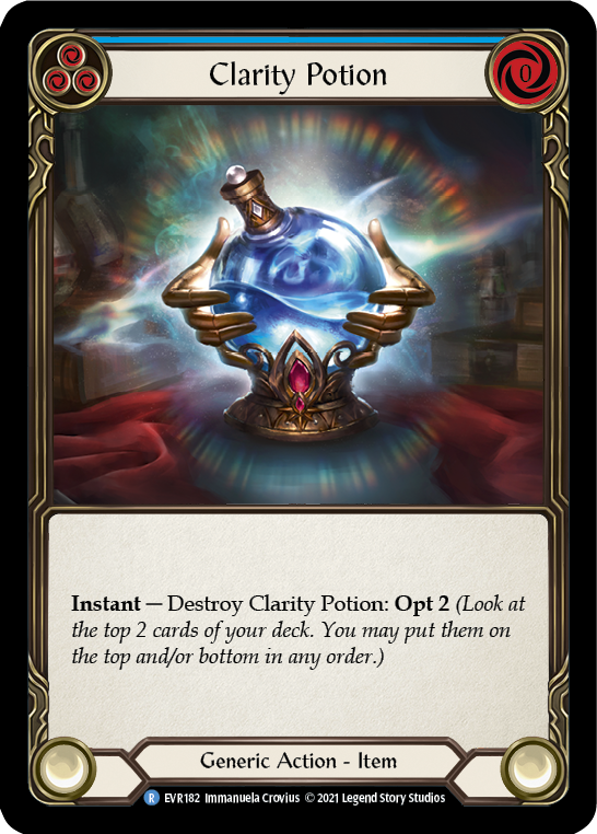 Clarity Potion [EVR182] 1st Edition Normal