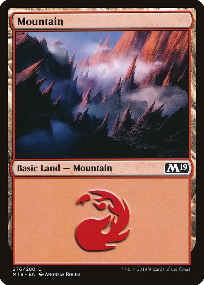 Mountain (#276) [Core Set 2019]