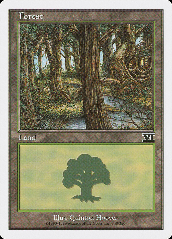 Forest (#348) [Classic Sixth Edition]