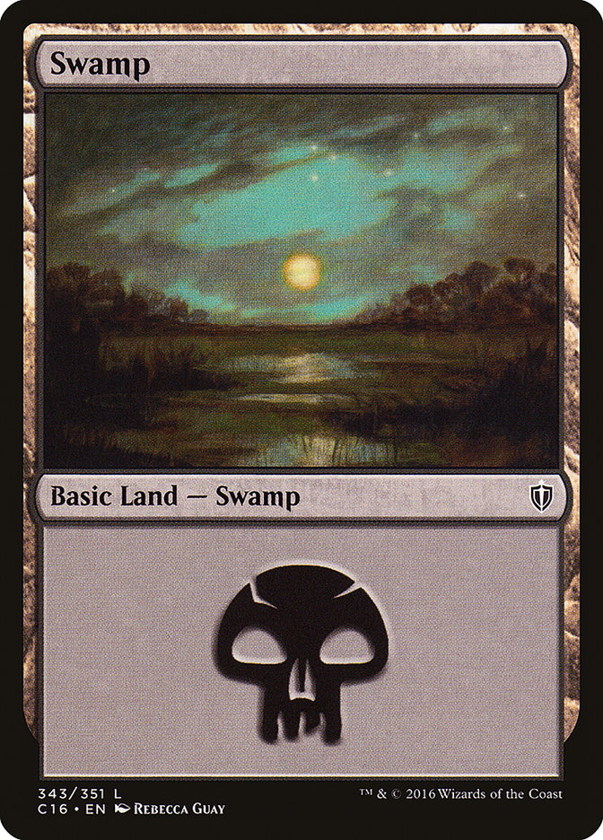 Swamp (#343) [Commander 2016]
