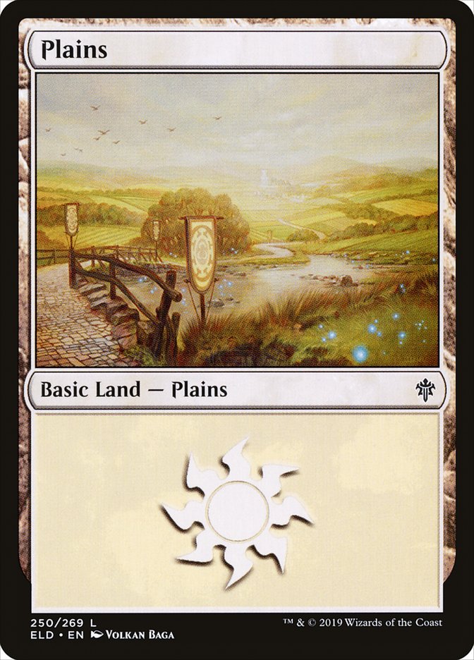 Plains (#250) [Throne of Eldraine]