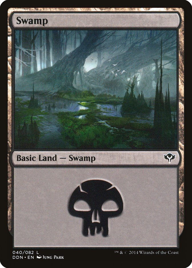 Swamp (#40) [Duel Decks: Speed vs. Cunning]