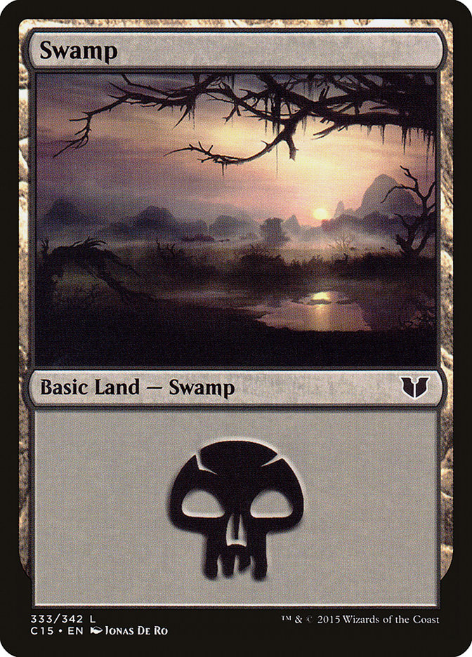 Swamp (#333) [Commander 2015]