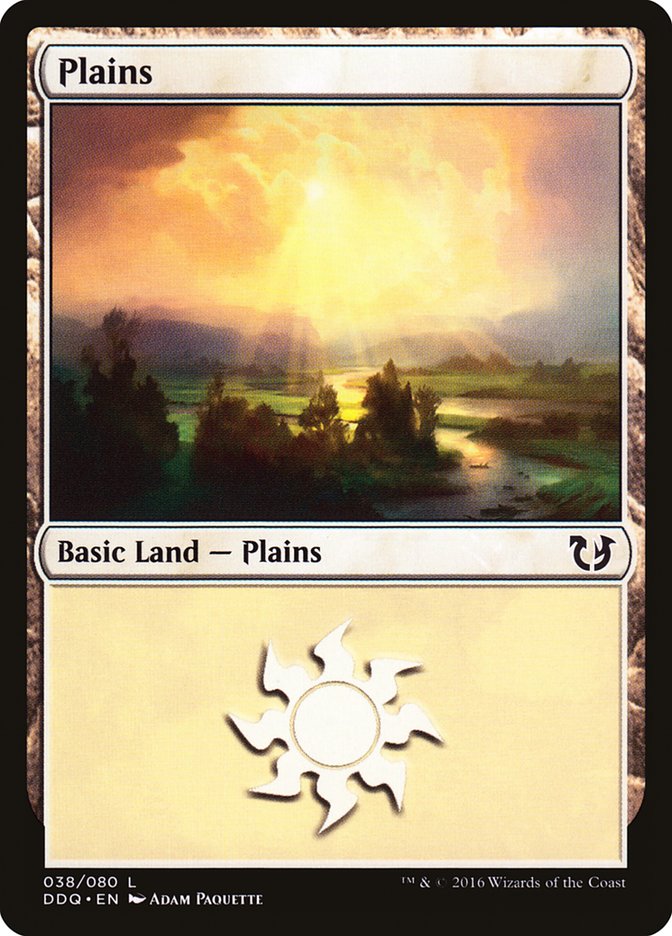 Plains (#38) [Duel Decks: Blessed vs. Cursed]