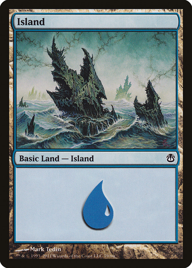 Island (#79) [Duel Decks: Ajani vs. Nicol Bolas]
