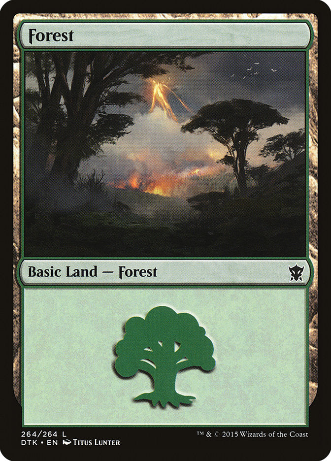 Forest (#264) [Dragons of Tarkir]
