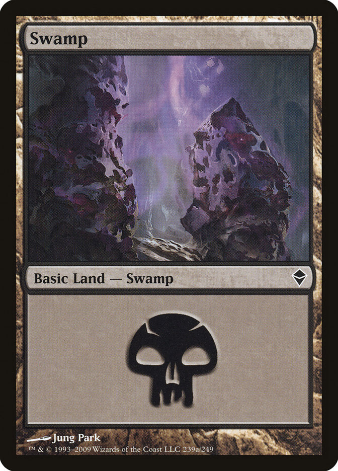 Swamp (#239a) [Zendikar]