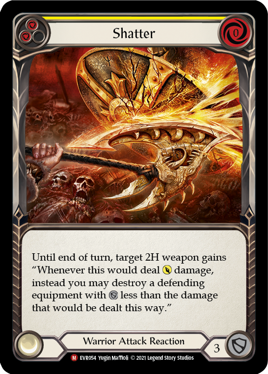 Shatter [EVR054] 1st Edition Rainbow Foil