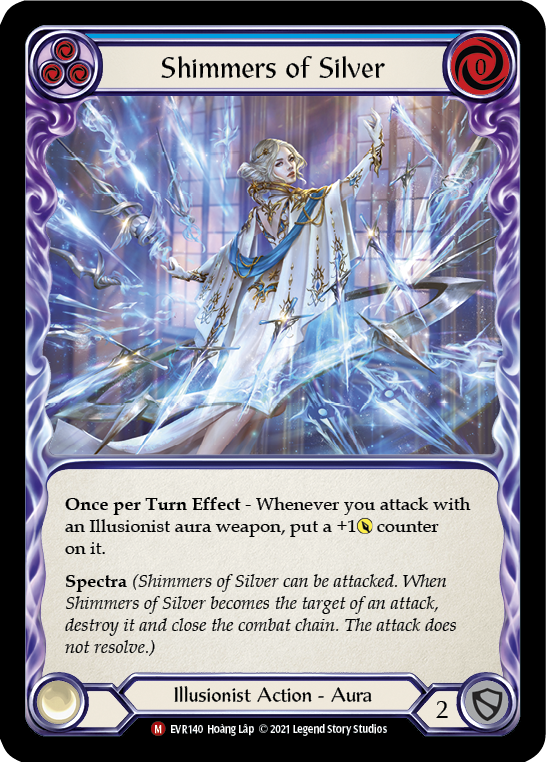 Shimmers of Silver [EVR140] 1st Edition Normal