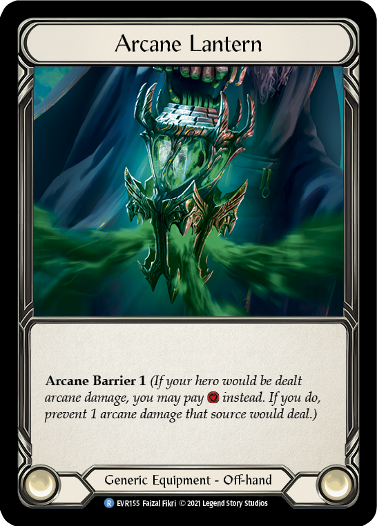 Arcane Lantern [EVR155] 1st Edition Normal