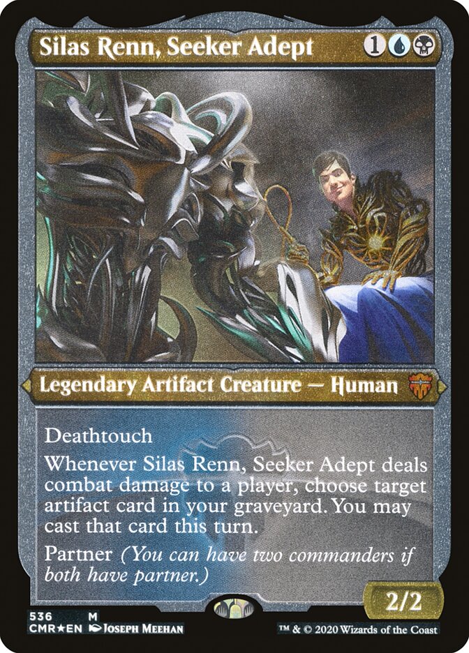 Silas Renn, Seeker Adept [Commander Legends Etched]