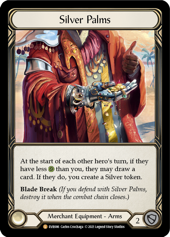 Silver Palms [EVR086] 1st Edition Cold Foil