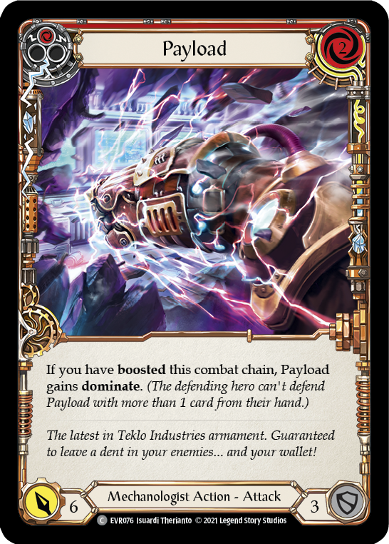 Payload (Red) [EVR076] 1st Edition Rainbow Foil
