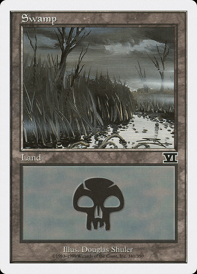 Swamp (#341) [Classic Sixth Edition]