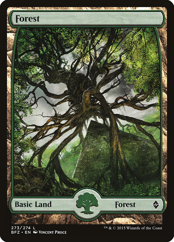 Forest (#273) [Battle for Zendikar]