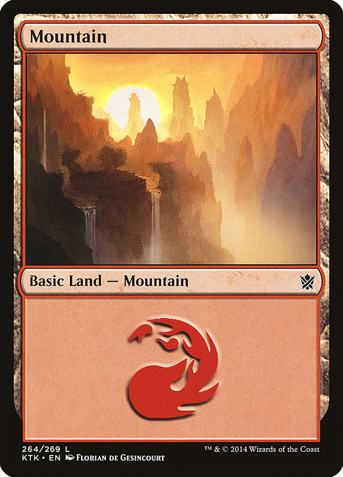 Mountain (#264) [Khans of Tarkir]