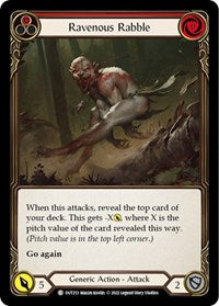 Ravenous Rabble (Red) [OUT213] (Outsiders)