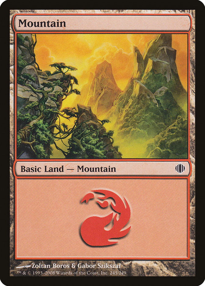 Mountain (#245) [Shards of Alara]
