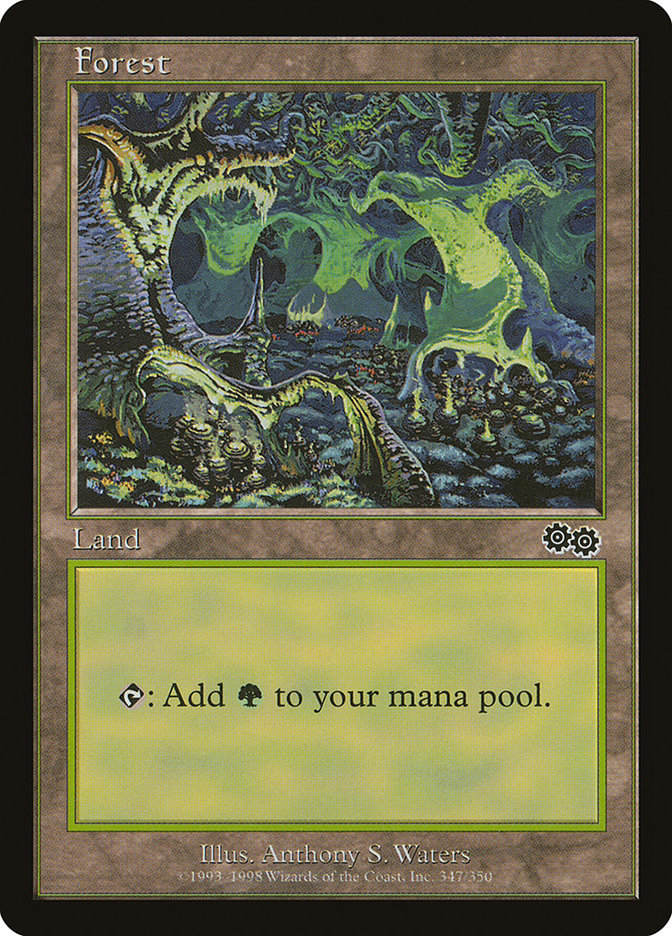 Forest (#347) [Urza's Saga]