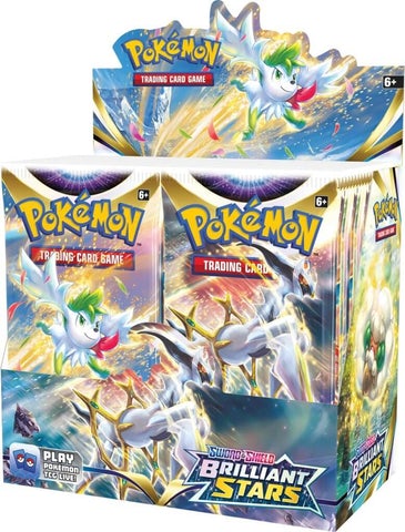 Pokémon TCG Brilliant Stars Booster Box Display
