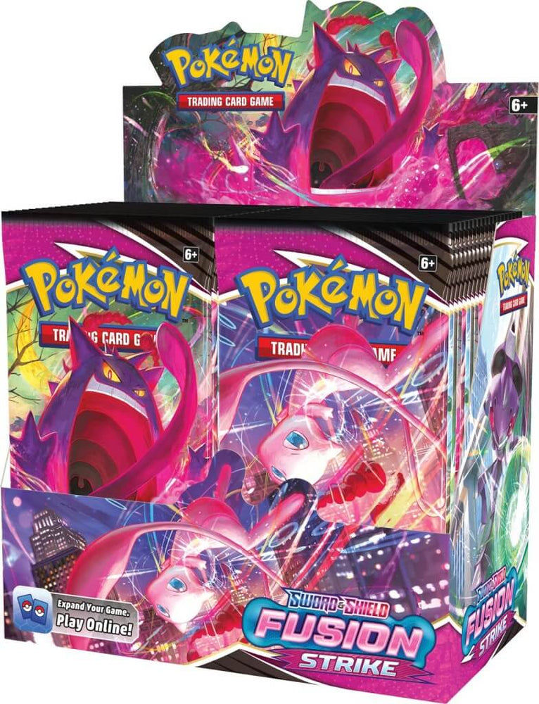 Pokémon Sword & Shield: Fusion Strike Booster Box Display