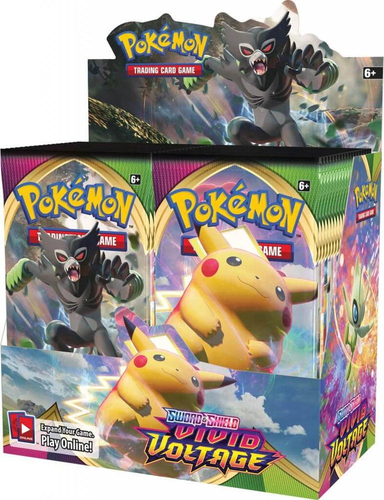 Pokémon TCG Vivid Voltage Booster Box Display