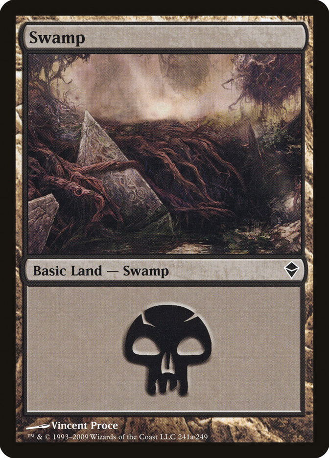 Swamp (#241a) [Zendikar]