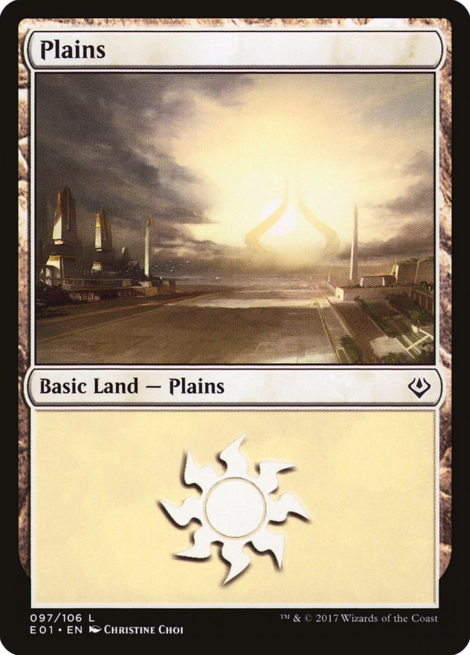 Plains (#97) [Archenemy: Nicol Bolas]