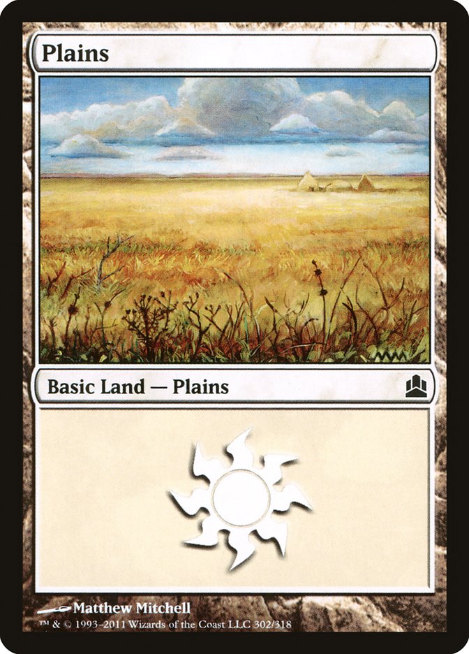 Plains (#302) [Commander 2011]